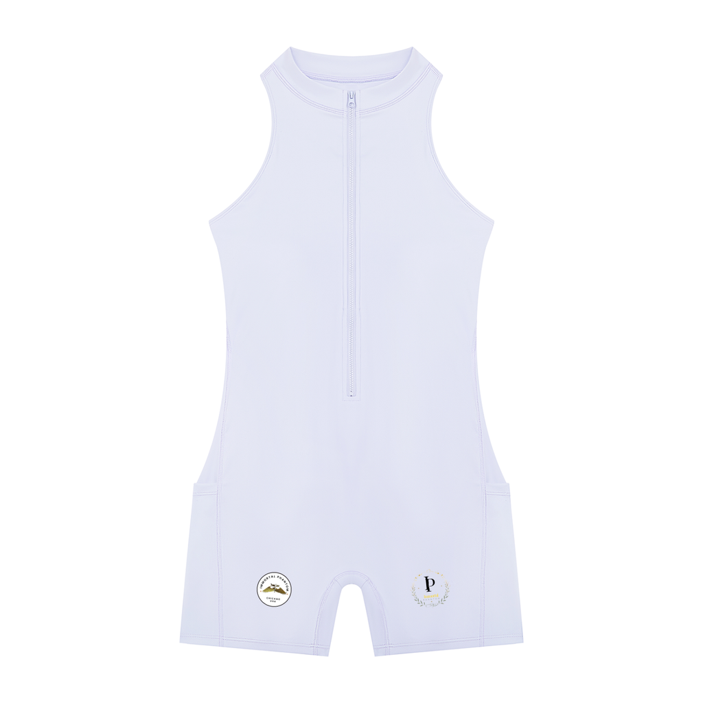 Women’s Quarter-Zip Yoga Romper