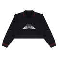 Women’s Crop Collared Sweatshirt