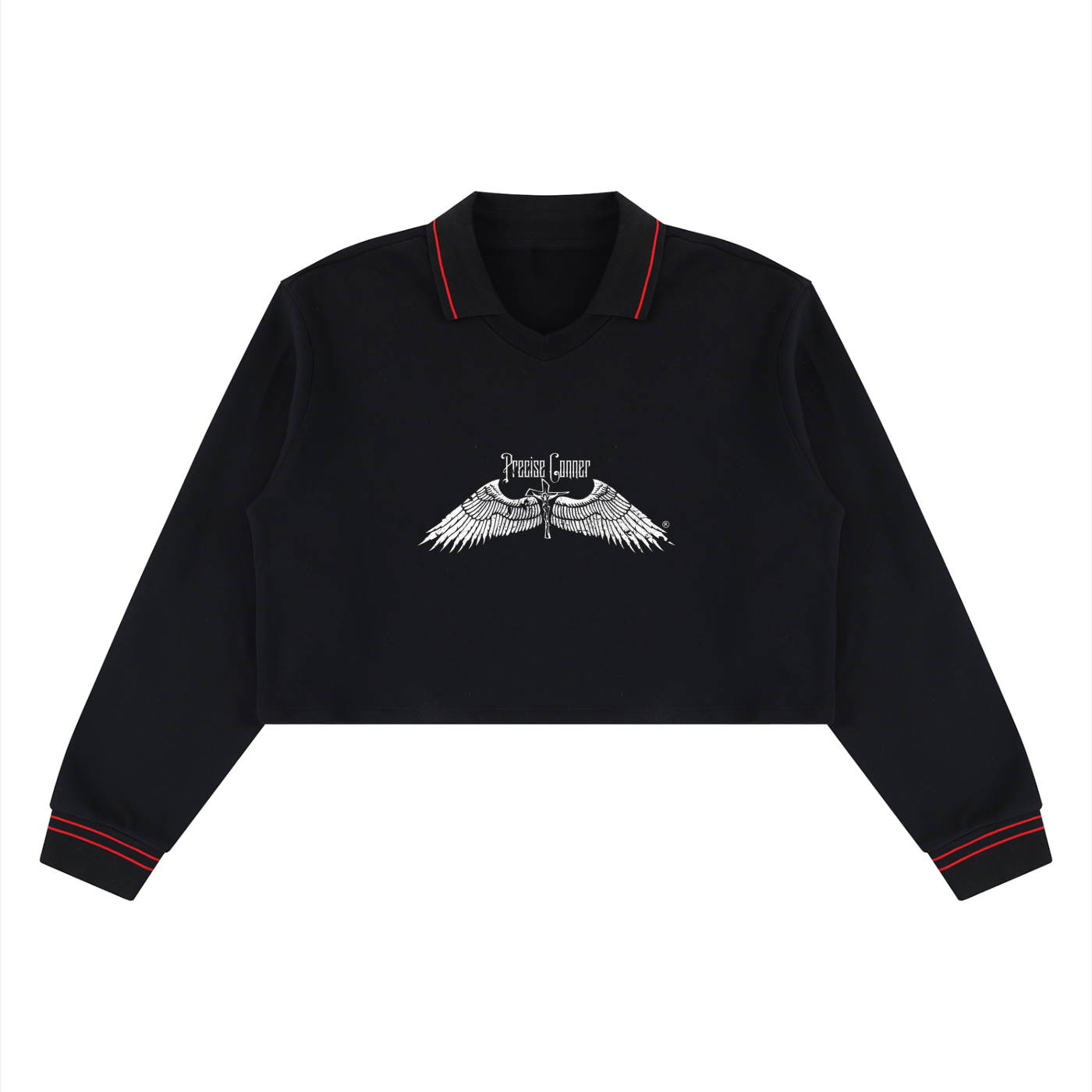 Women’s Crop Collared Sweatshirt