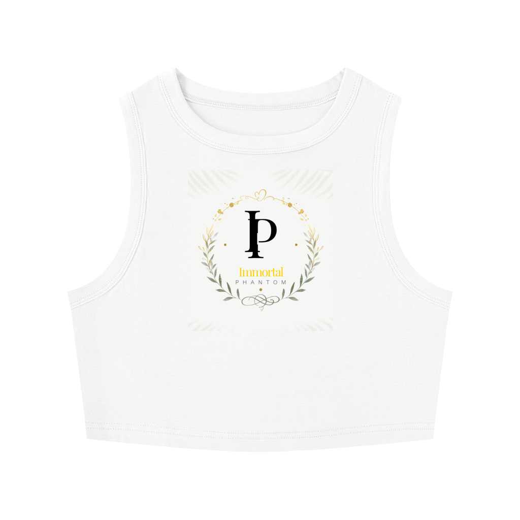 Women's Tight Crewneck Crop Tank Top