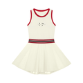 Women's Color Block A-Line Sleeveless Dress