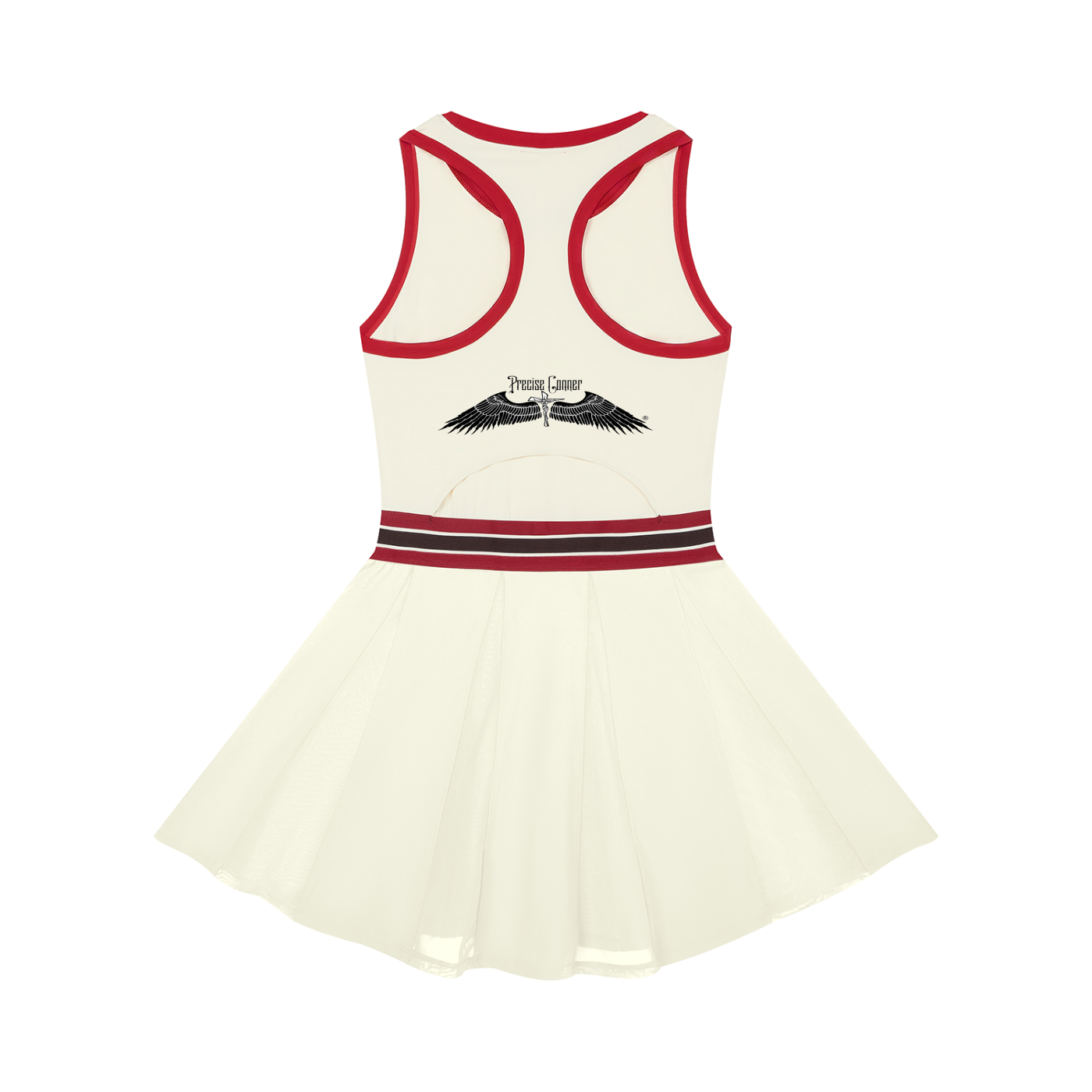 Women's Color Block A-Line Sleeveless Dress