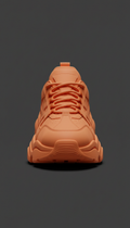 Traffic Orange Statement Sneakers