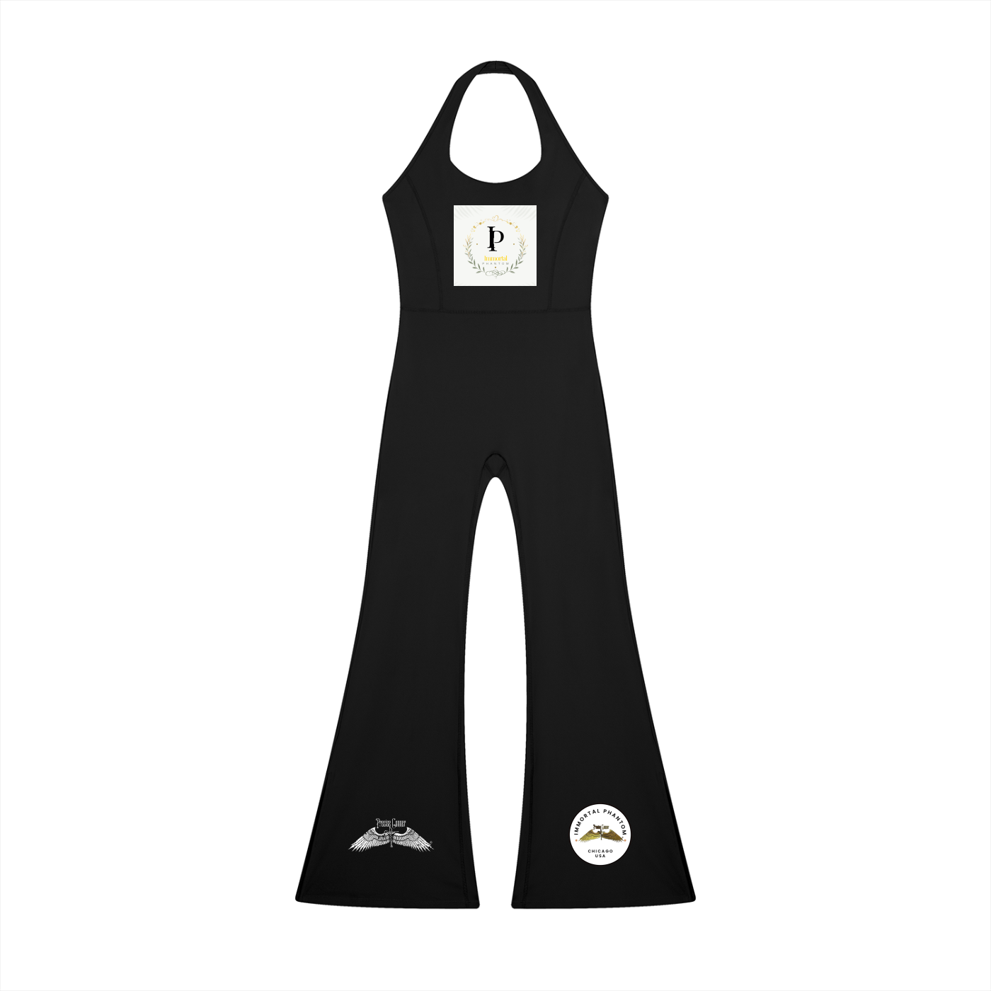 Women’s Halter Flared Jumpsuit